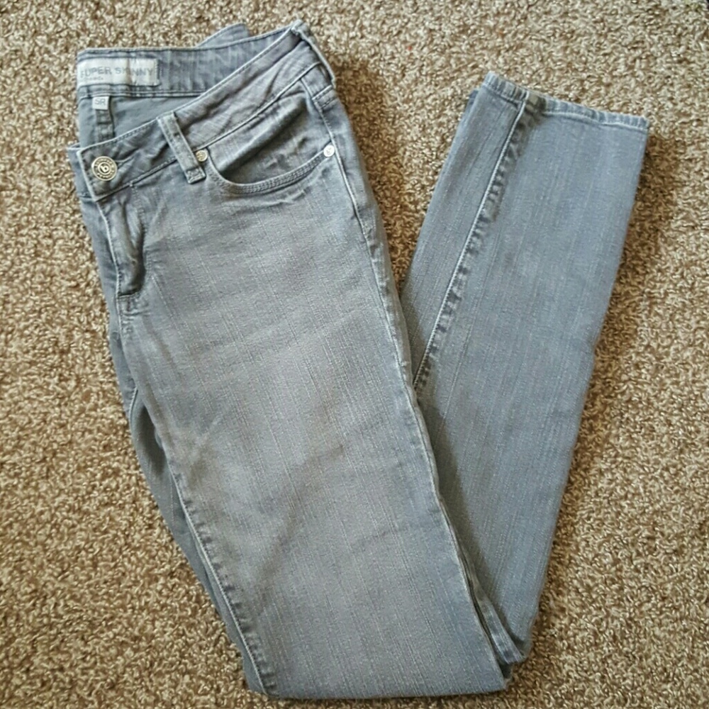 PacSun Bullhead Super Skinny Gray Jeans